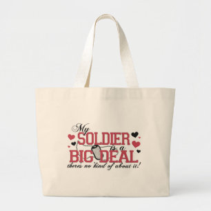 Grand Tote Bag Le soldat est une affaire