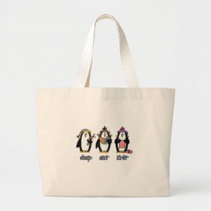 Grand Tote Bag le sommeil mangent le knit