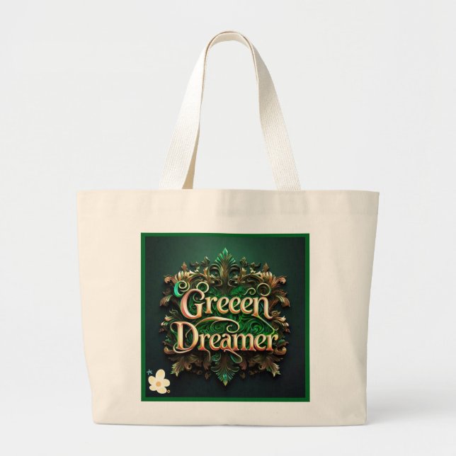 Grand Tote Bag "L'effet éco" (Devant)