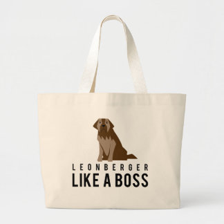 Grand Tote Bag Leonberger, comme un patron