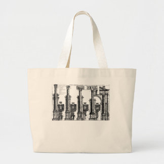 Grand Tote Bag Les cinq classes d'architecture, 1725