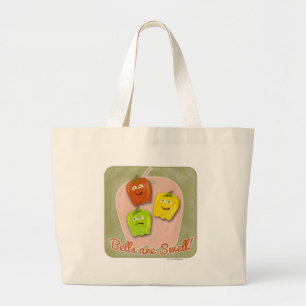 Grand Tote Bag Les cloches sont une houle