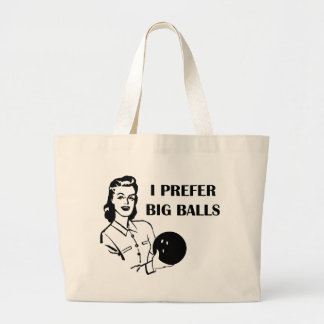 Grand Tote Bag Les dames drôles roulant je préfère de grandes