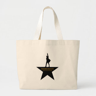 Grand Tote Bag Les immigrés obtiennent des choses faites !