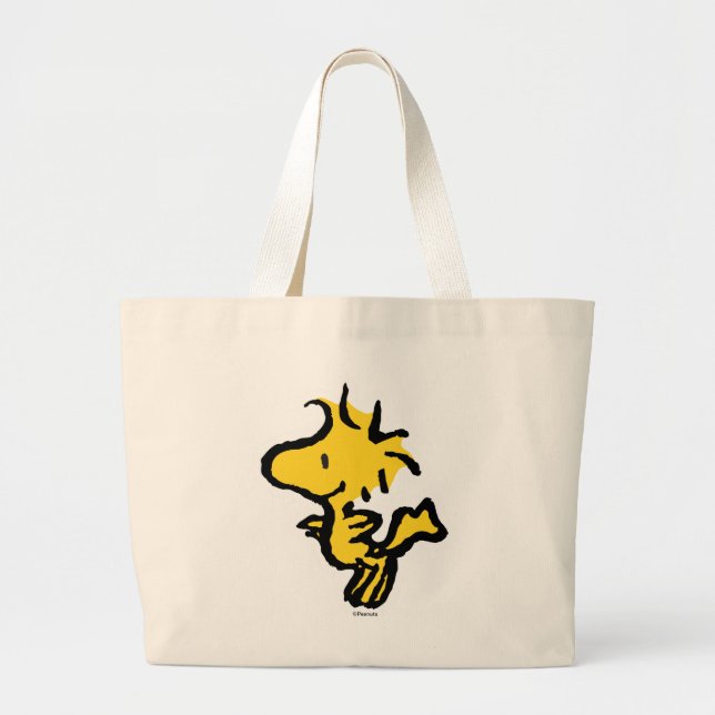 Grand Tote Bag Lettre de sport Woodstock Varsity (Devant)