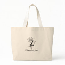 Lettre Z Monogramme Élégant Fleur de Rose "En fleu