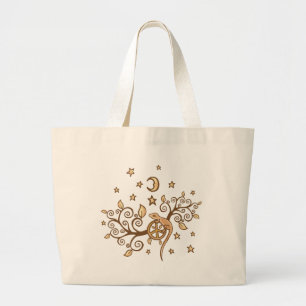 Grand Tote Bag Lézard de lune
