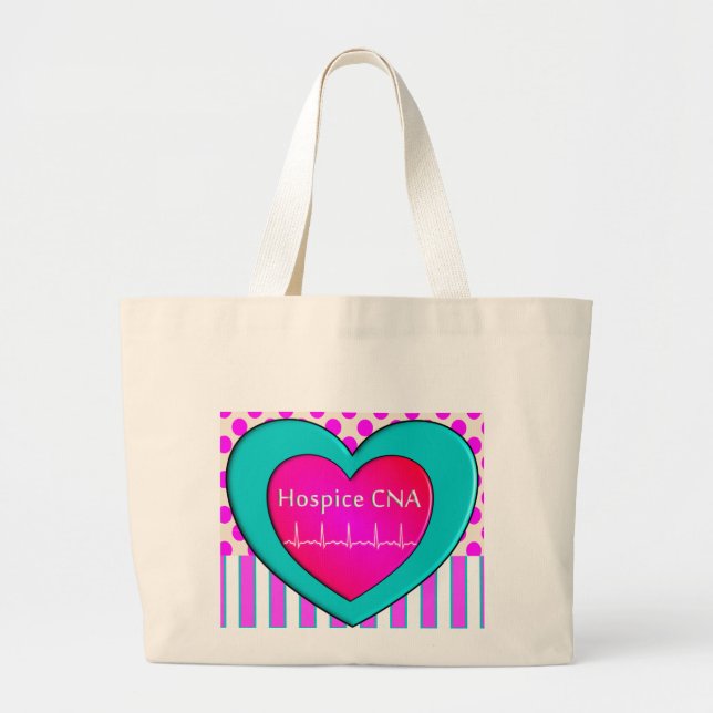 Grand Tote Bag L'hospice PEUT assistant Fourre-tout de soins (Devant)