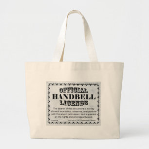 Grand Tote Bag Licence Handbell