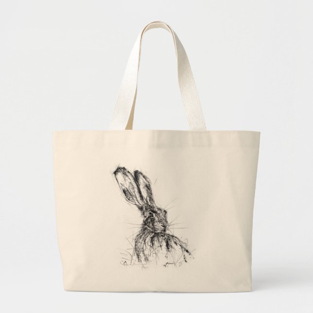 Grand Tote Bag Lien d'alerte (Devant)