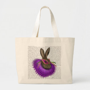 Grand Tote Bag Lièvres 2 de mardi gras