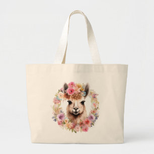 Grand Tote Bag Llama Jumbo Fourre-tout