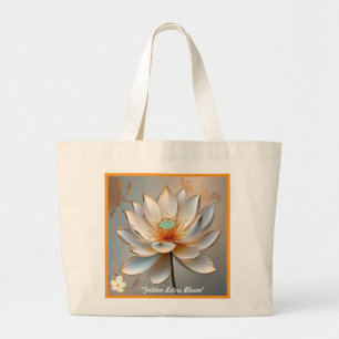 Grand Tote Bag "L'oasis pacifique de la nature"