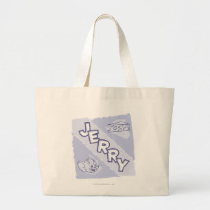 Grand Tote Bag Logo de fromage bleu de Jerry