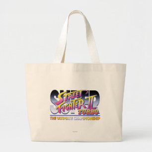 Grand Tote Bag Logo de Street Fighter II Turbo UC