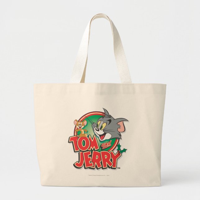 Grand Tote Bag Logo Tom et Jerry Classic (Devant)