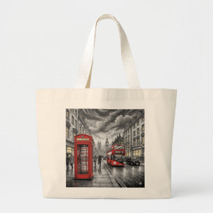 Grand Tote Bag Londres en hiver