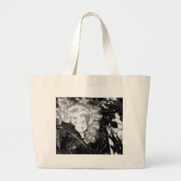 Grand Tote Bag Lonely Doll Head