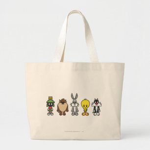 Grand Tote Bag LOONEY TUNES™ - Photo de groupe Op