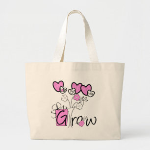 Grand Tote Bag Love Live Laugh Grow