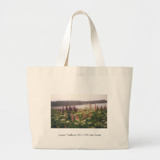 Grand Tote Bag "Lupines, Vinalhaven, Maine, 1996 "