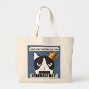 Grand Tote Bag M.I.T. Jumbo notoire Fourre-tout