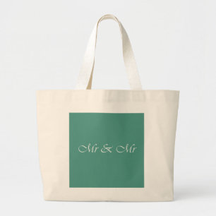 Grand Tote Bag M. & M. Typographie