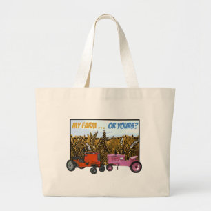 GRAND TOTE BAG "MA FERME OU VÔTRE ? "