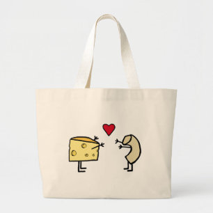 Grand Tote Bag Macaroni et fromage