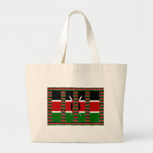 Grand Tote Bag 🇰 🇪 Magical Kenya : Le cadre de l'unité et de la
