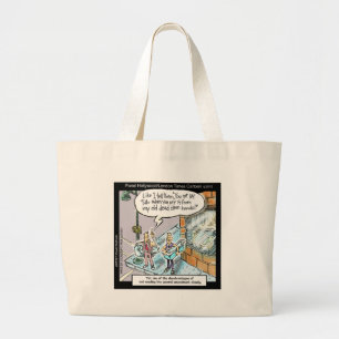 Grand Tote Bag Mains Propres et Froides avec Drôles de Cadeaux et