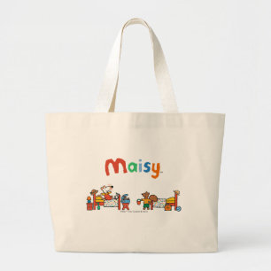 Grand Tote Bag Maisy et Cyrille vont sur la scène de vacances