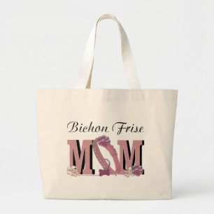 Grand Tote Bag MAMAN de Bichon Frise