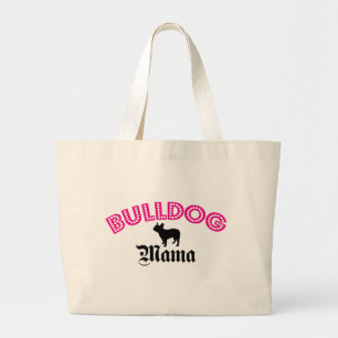 Grand Tote Bag Maman de bouledogue français