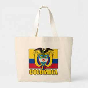 Grand Tote Bag Manteau de la Colombie des bras