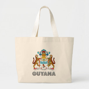 Grand Tote Bag Manteau de la Guyane des bras