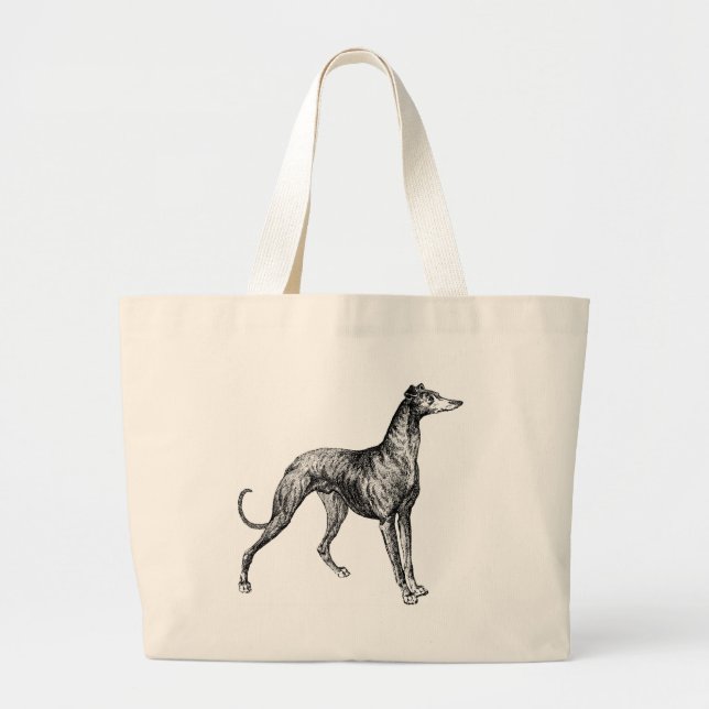 Grand Tote Bag marchandise greyhound (Devant)