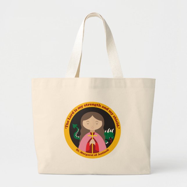 Grand Tote Bag Marguerite d'Antioche (Devant)