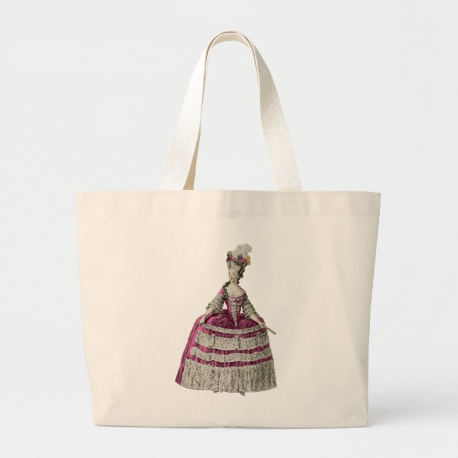 Grand Tote Bag Marie Antoinette Jumbo Fourre-tout (Devant)