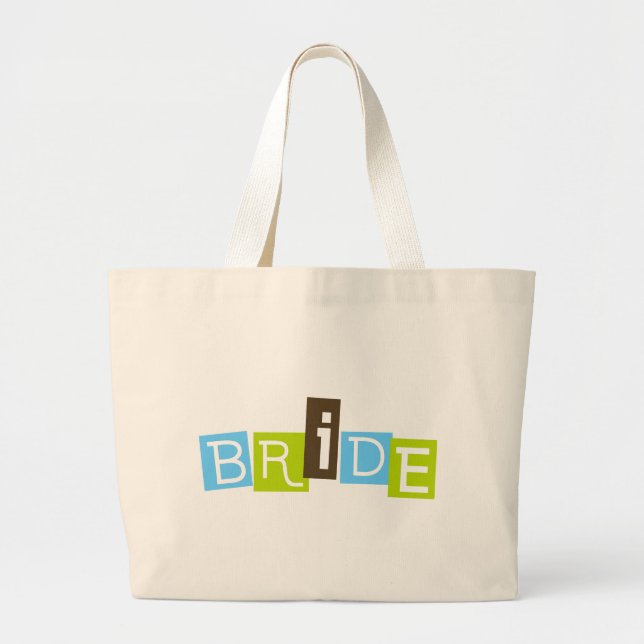 Grand Tote Bag Mariée (Devant)