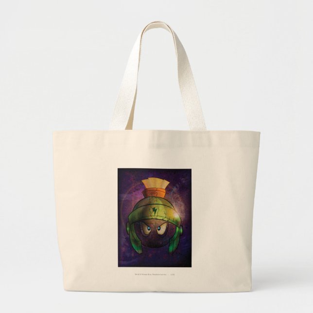 Grand Tote Bag MARVIN LA Bataille MARTIAN™ durcie (Devant)