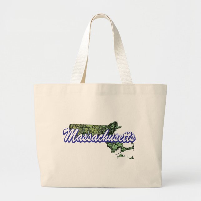 Grand Tote Bag Massachusetts (Devant)