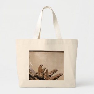 Grand Tote Bag Meerkat Lookout