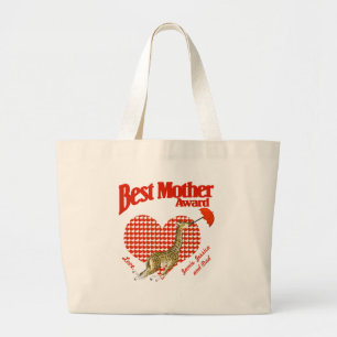 Grand Tote Bag Meilleure mère Prix Keepsaké