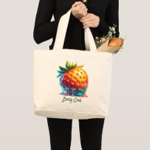 Melting Strawberry-Berry CoolTote Bag