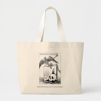 Grand Tote Bag memento mori dark academia