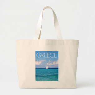 Grand Tote Bag Mer Égée