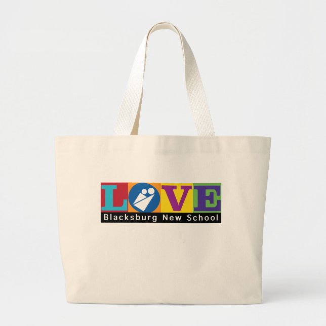 Grand Tote Bag Mercure nouvelle école de Blacksburg Fourre-tout (Devant)