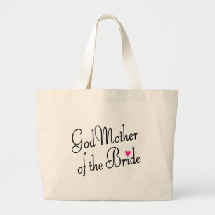 Grand Tote Bag Mère de Dieu de la jeune mariée