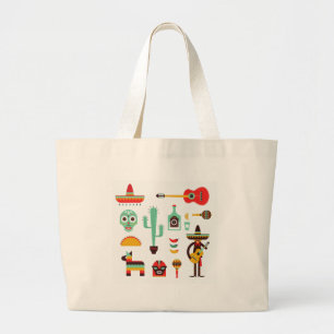 Grand Tote Bag mexican mariachi